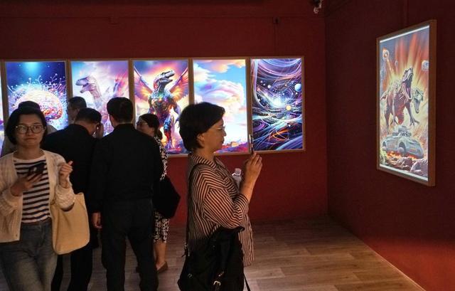 孙宝林数字艺术AI之梦专题展在京开幕 孙宝林数字艺术AI之梦专题展在京开幕