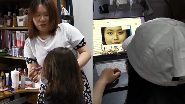 帮同学化妆最高日入近千？浙江大二女生冲上热搜
