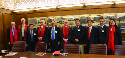 北京大学校长，访问美国