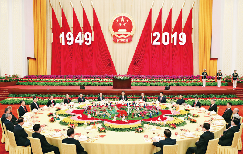 在新时代新征程上创造出新的更大辉煌——习近平总书记在庆祝中华人民共和国成立75周年招待会上的重要讲话引发广大干部群众热烈反响