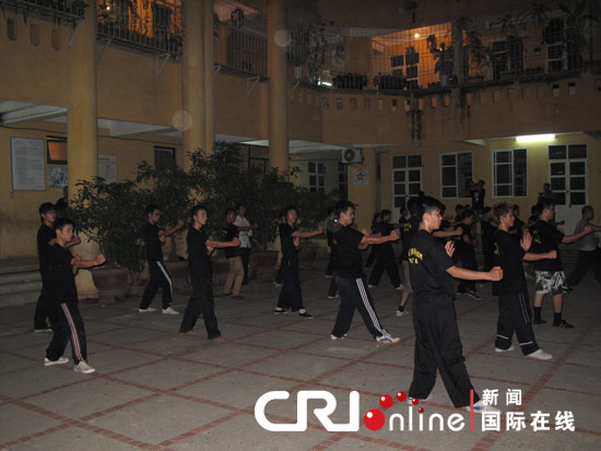 咏春拳走进柬埔寨知名华校