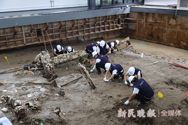 长江口二号古船考古试掘上午启动 “世界级考古博物馆”在路上