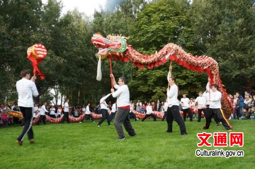 柏林世界公园举办中秋节庆祝活动