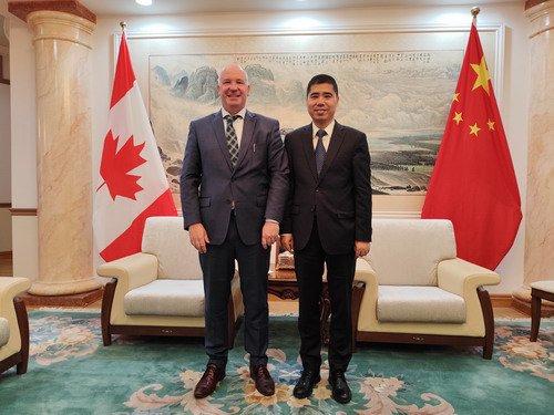 中国驻加拿大大使王镝：中方正与加方加快落实两国外长共识