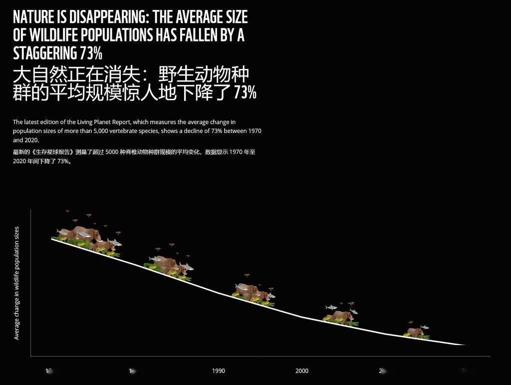 全球野生动物数量暴跌七成 新版地球生命力报告揭示生态危机真相