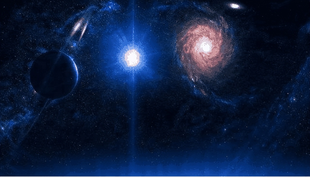 在浩瀚宇宙中无数星体闪耀为何夜空依然暗淡无光的奥秘探究